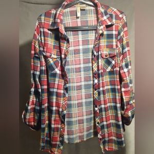 Plaid Button Down Shirt